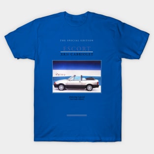 FORD ESCORT XR3 CABRIOLET - brochure T-Shirt